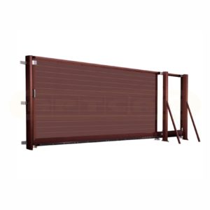 Откатные автоматические ворота. Серия Prestige Alutech